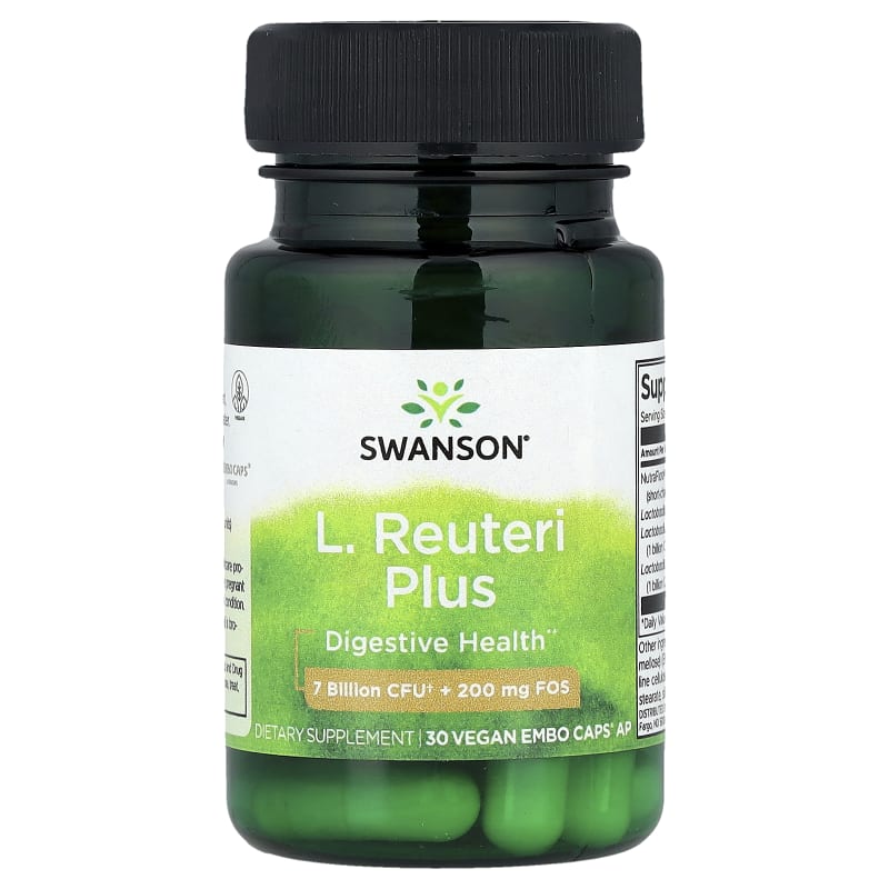 L. Reuteri Plus, 30 Vegan EMBO Caps® AP