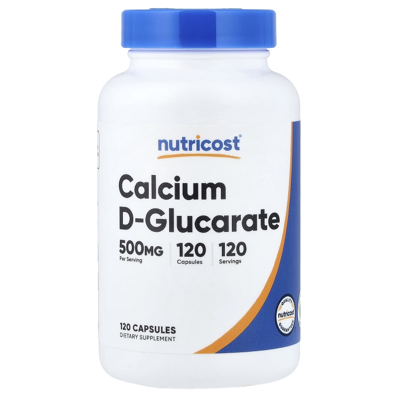 Calcium D-Glucarate, 500 mg