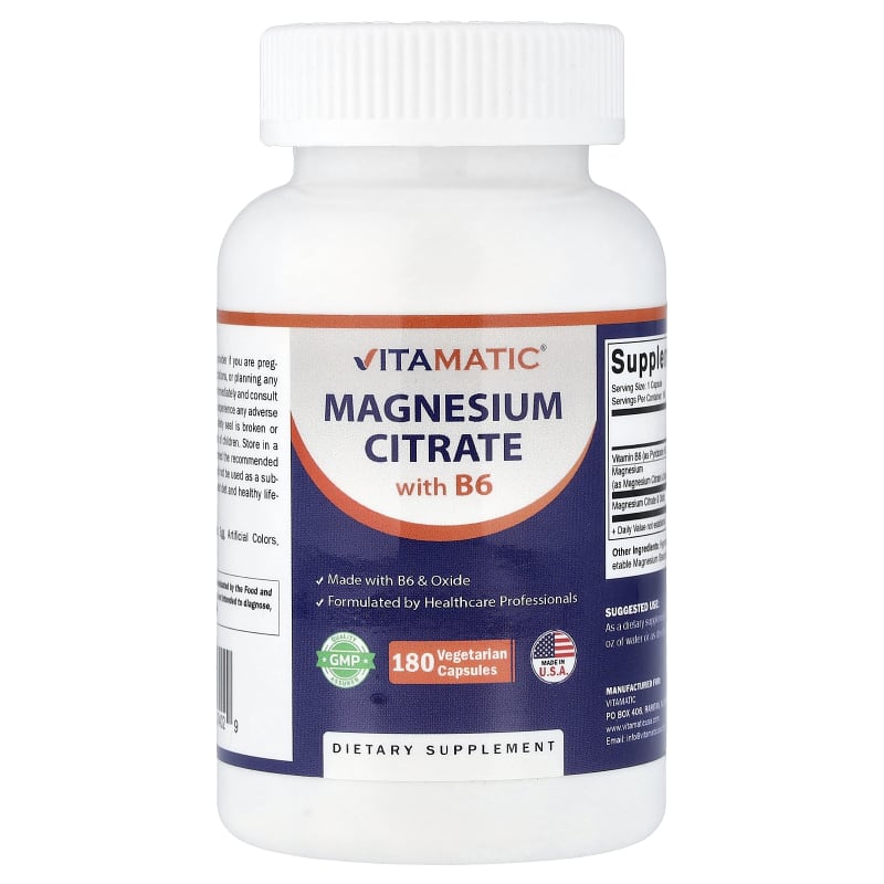 Magnesium Citrate with B6