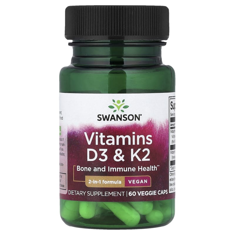 Vitamins D3 & K2