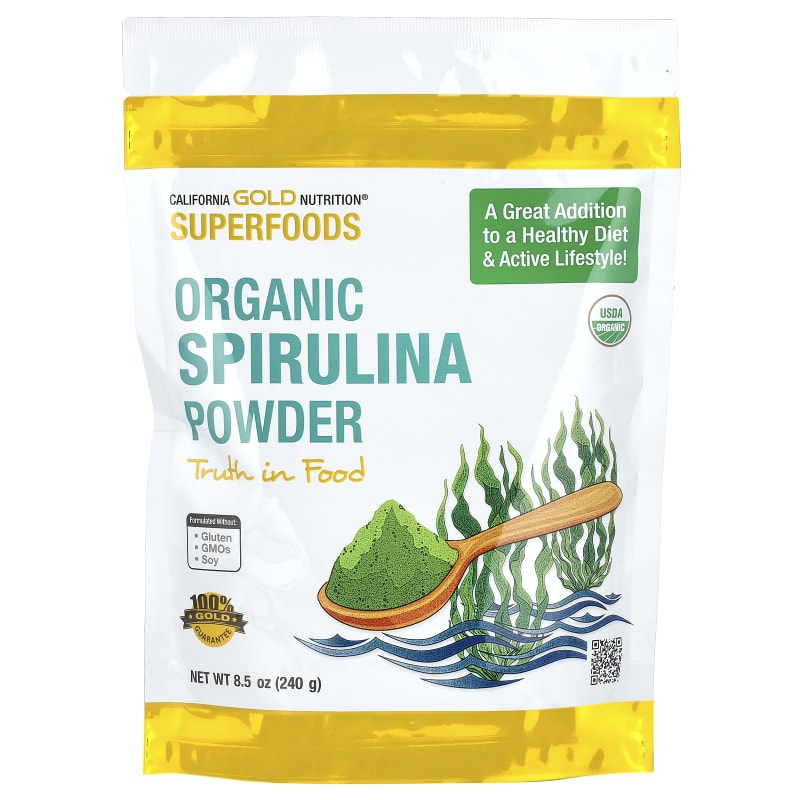 Superfoods, Organic Spirulina Powder