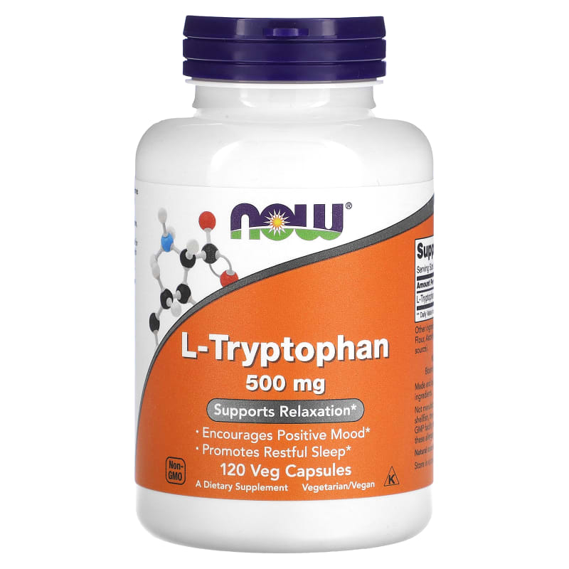 L-Tryptophan, 500 mg