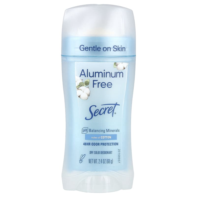 Aluminum Free Deodorant, Cotton