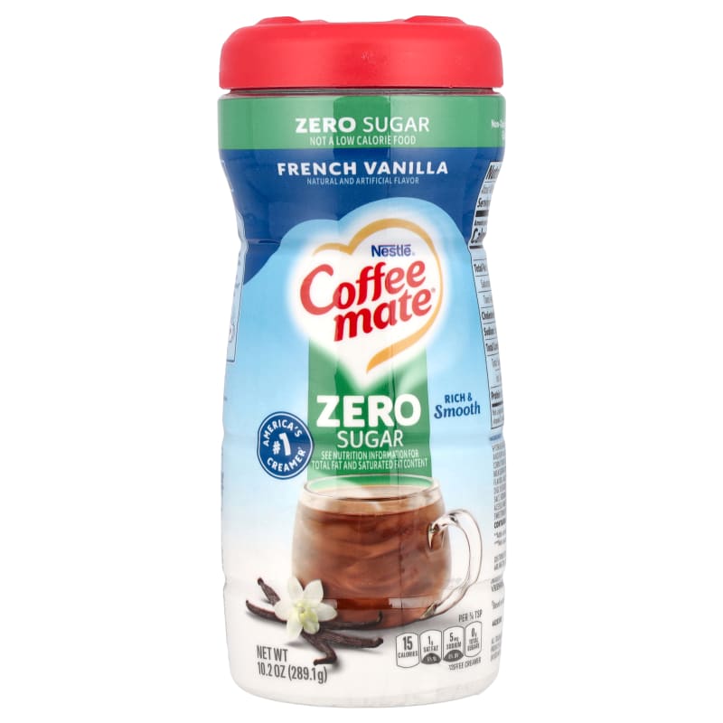 Powder Coffee Creamer, Zero Sugar, French Vanilla