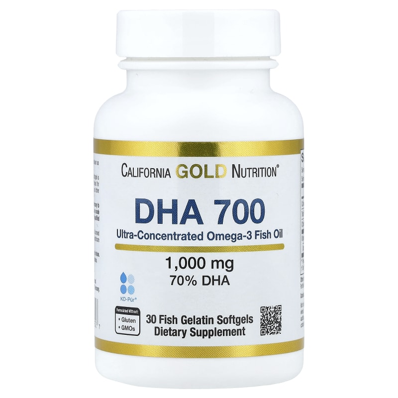 DHA 700 Fish Oil, Ultra-Concentrated, 1,000 mg