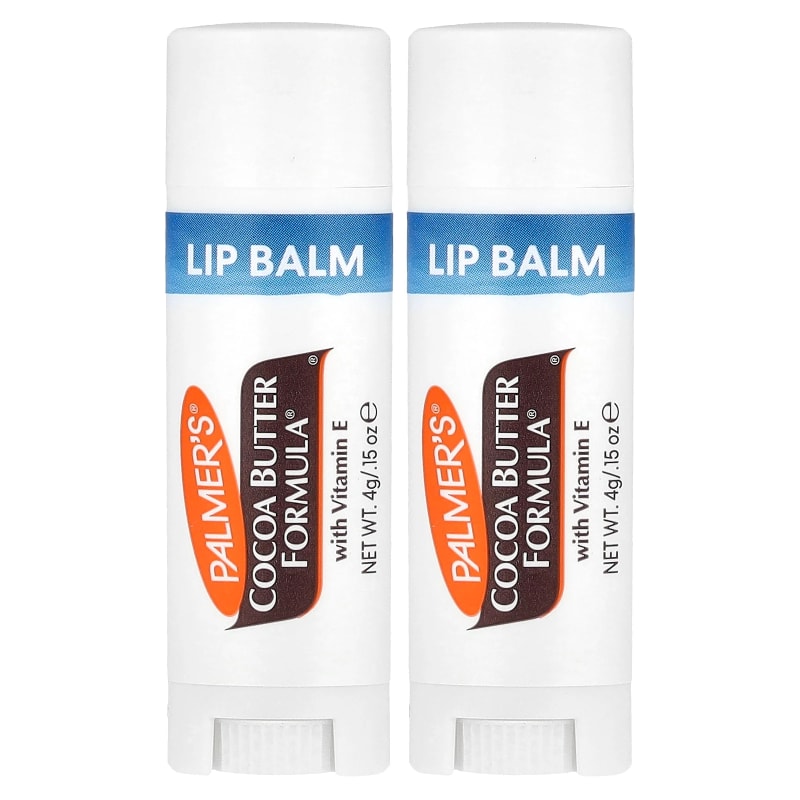 Cocoa Butter Formula® with Vitamin E, Softens Smooths Lip Balm, 0.15 oz (4 g) Each