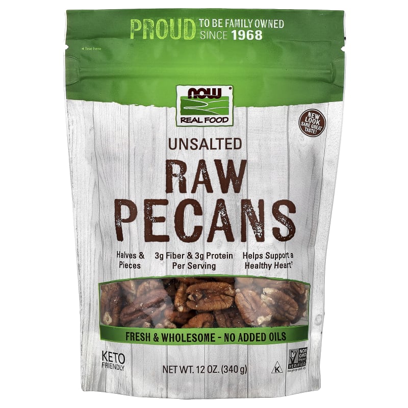 Real Food, Raw Pecans, Unsalted