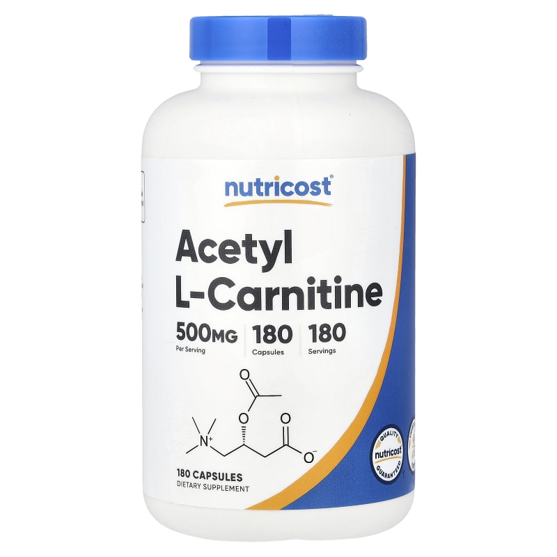Acetyl L-Carnitine, 500 mg