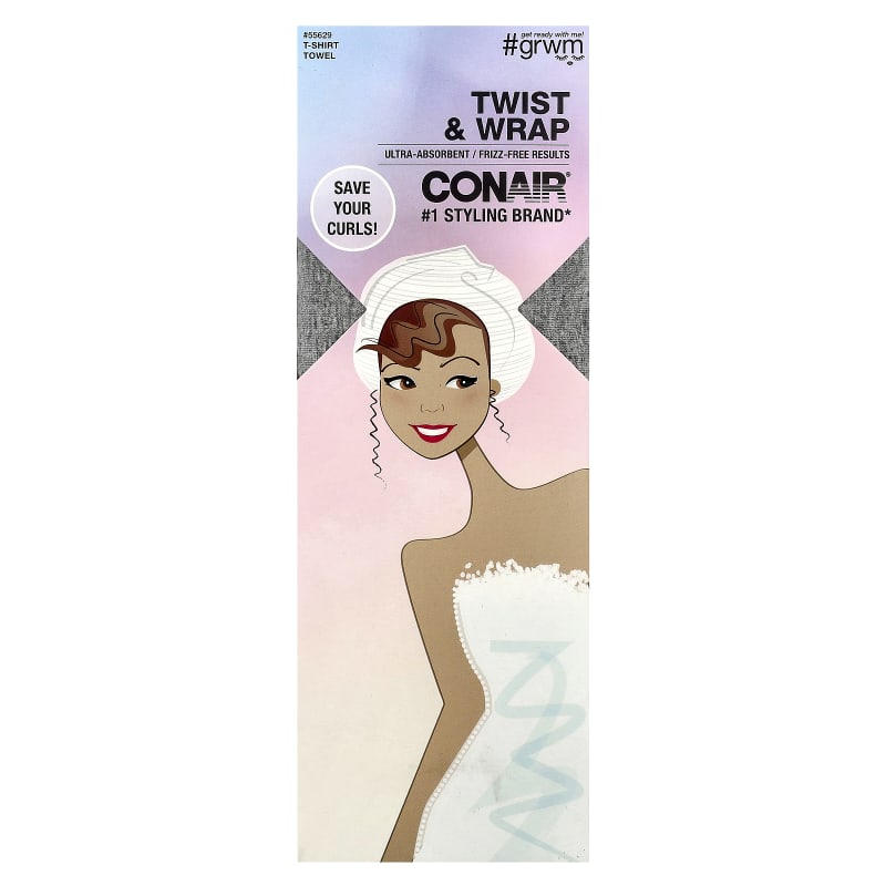 Twist & Wrap T-Shirt Towel , 1 Towel