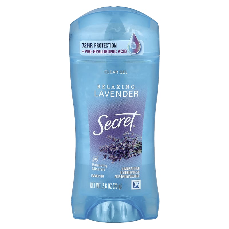 Clear Gel Antiperspirant/Deodorant Stick, Relaxing Lavender