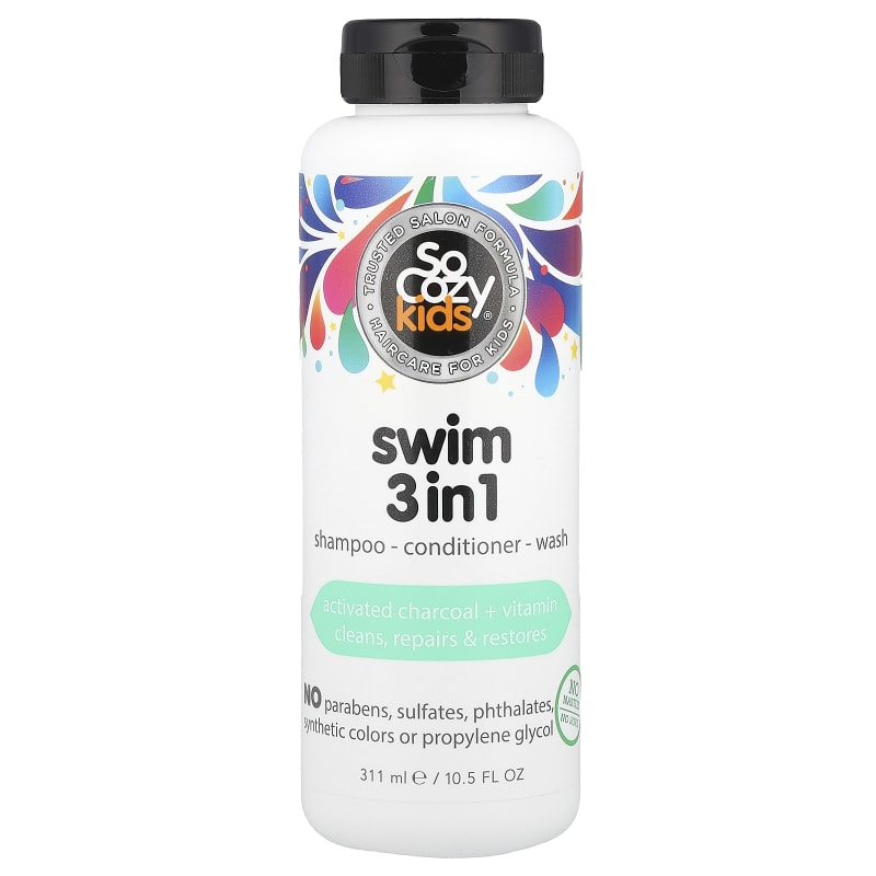 Kids, Swim 3 in 1, Shampoo, Conditioner, Wash