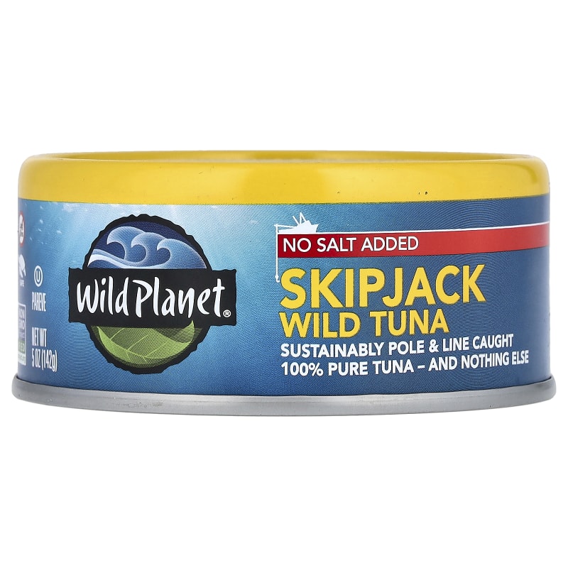 Skipjack Wild Tuna, No Salt Added