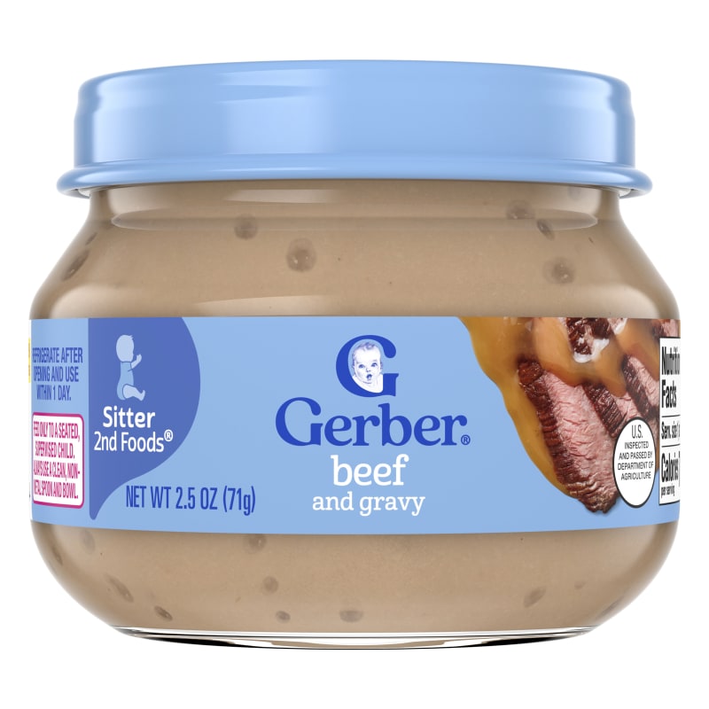 2nd Foods®, Sitter, Beef and Gravy