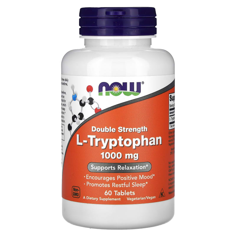 L-Tryptophan, 1,000 mg