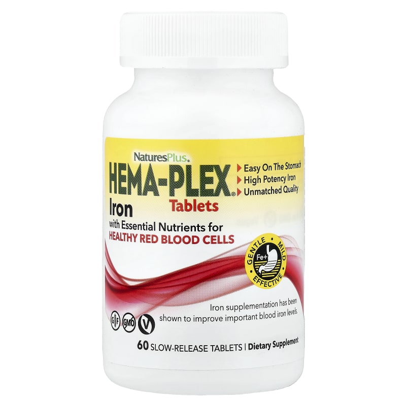 Hema-Plex®, Iron with Essential Nutrients for Healthy Red Blood Cells