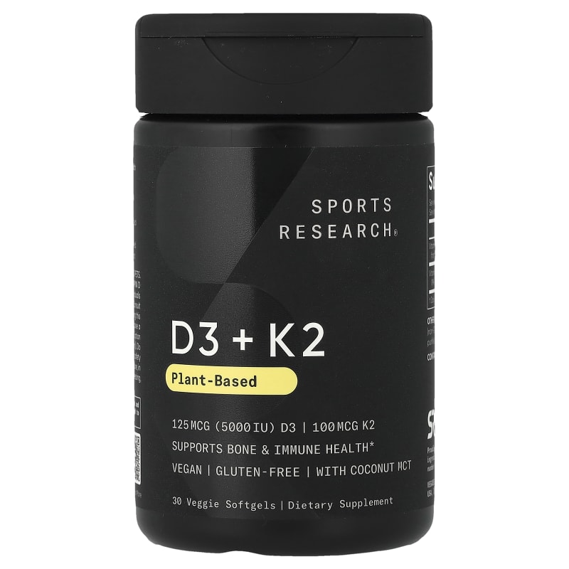 D3 + K2, Plant-Based
