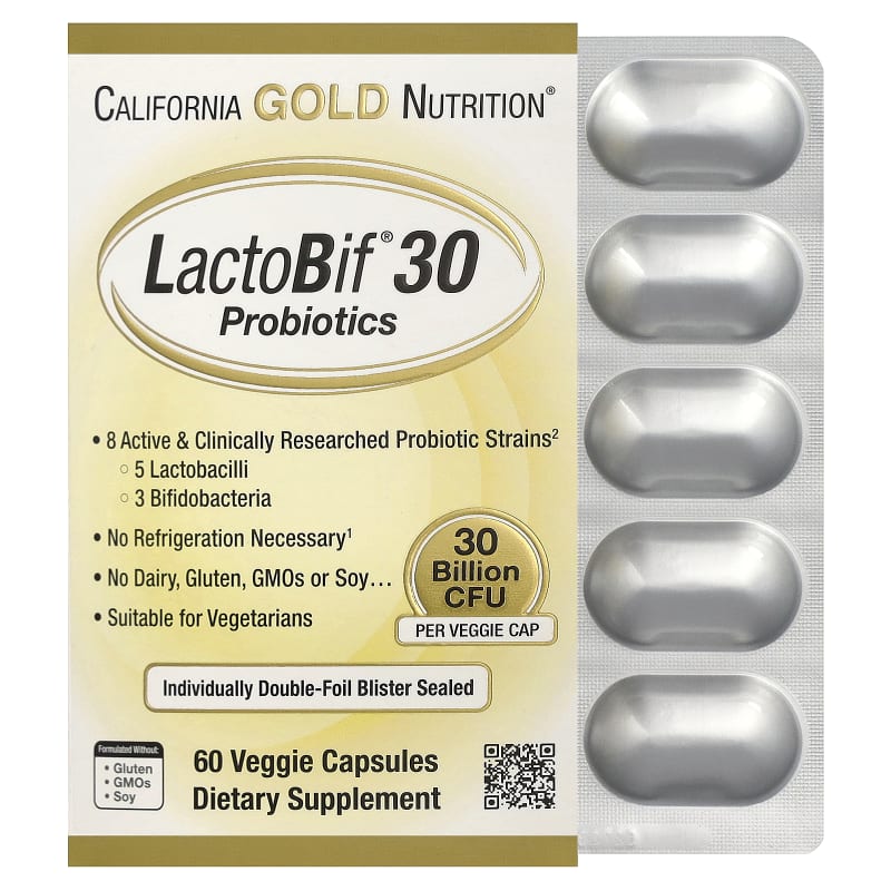 LactoBif® 30 Probiotics, 30 Billion CFU