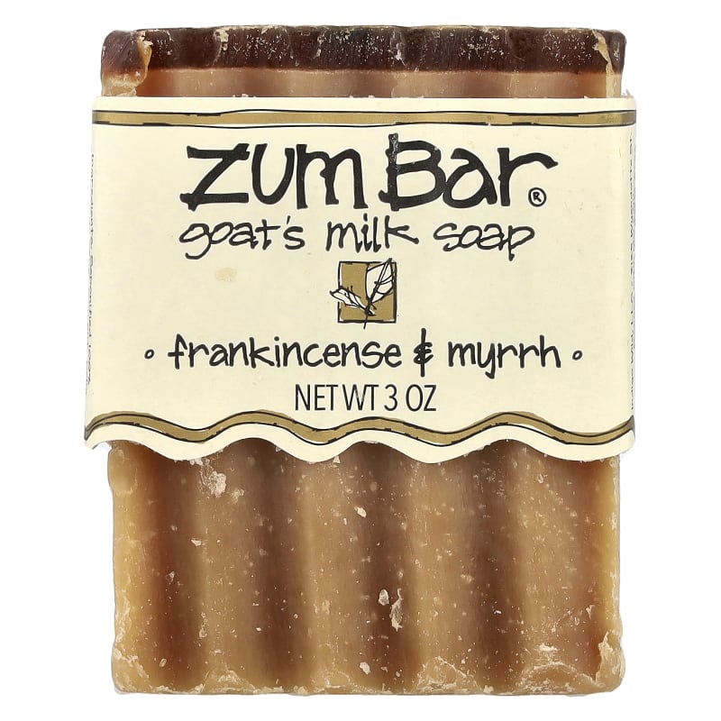 Zum Bar®, Goat's Milk Soap, Frankincense & Myrrh