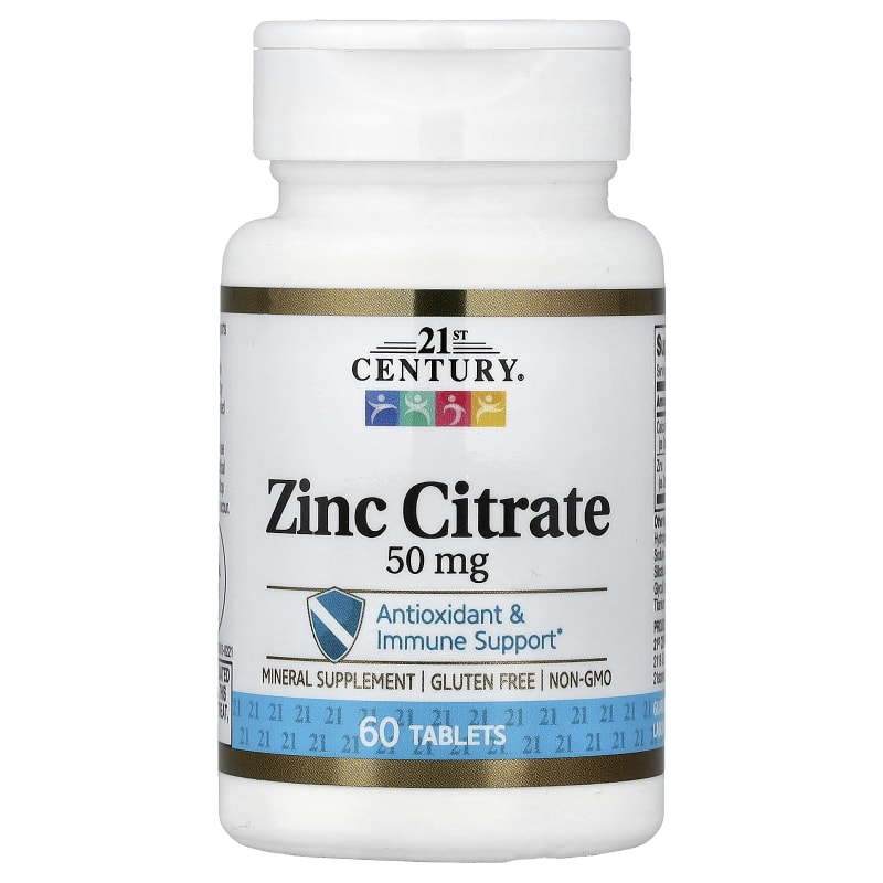 Zinc Citrate, 50 mg