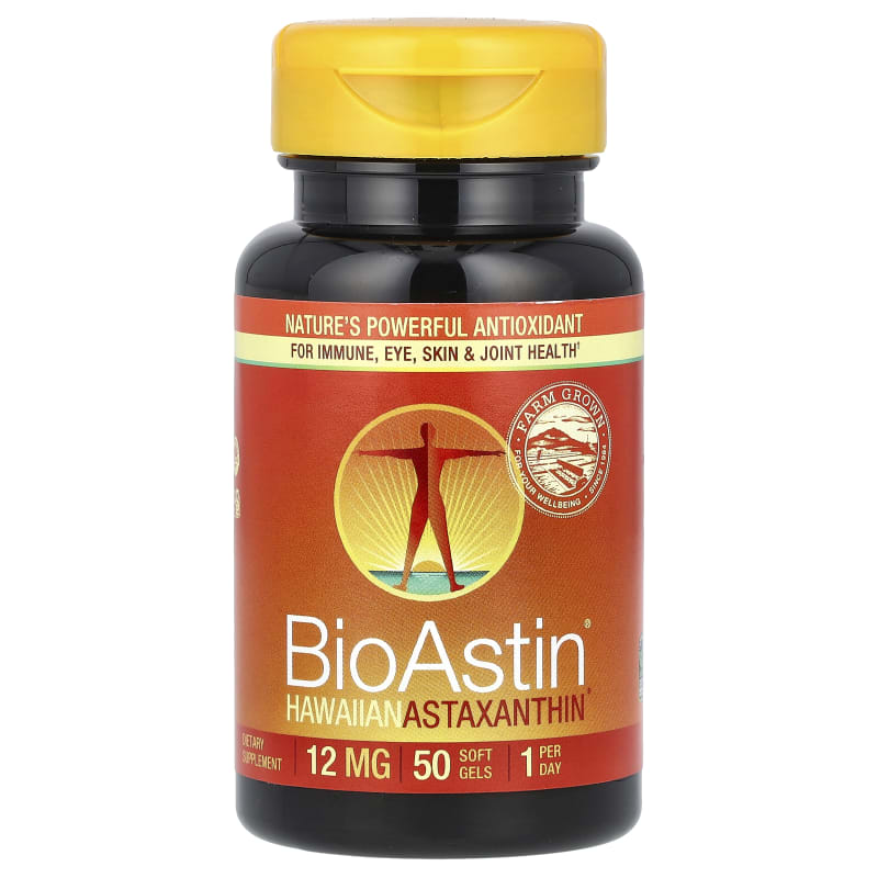 BioAstin®, Hawaiian Astaxanthin, 12 mg