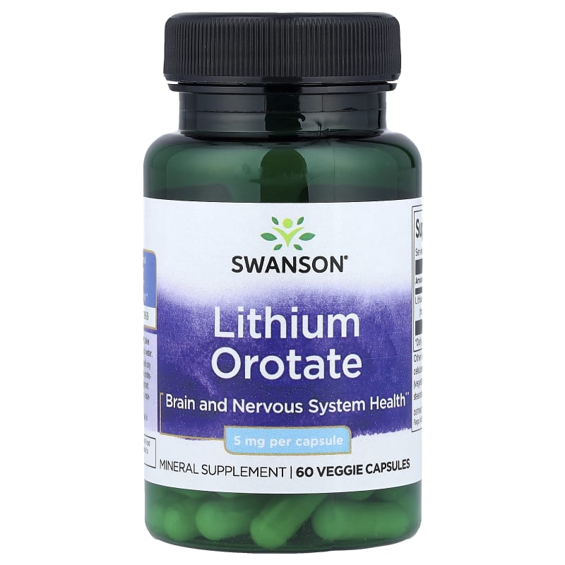 Lithium Orotate, 5 mg