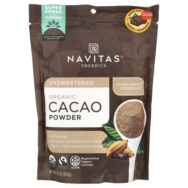 Organic Cacao Powder, Unsweetened