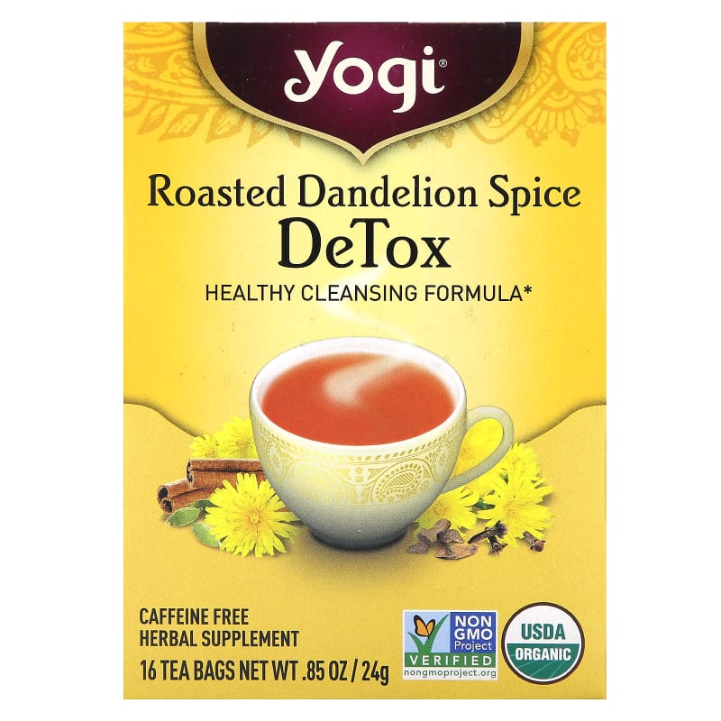 DeTox, Roasted Dandelion Spice, Caffeine Free, 0.85 oz (24 g)