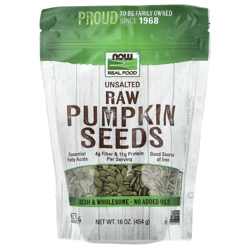 Real Food, Raw Pumpkin Seeds, Unsalted