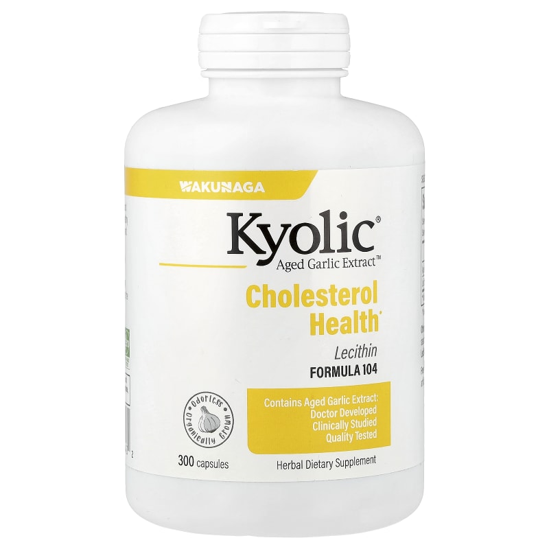 Aged Garlic Extract™, Cholesterol Health, Formula 104
