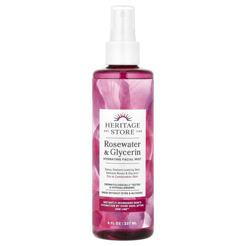 Rosewater & Glycerin, Hydrating Facial Mist