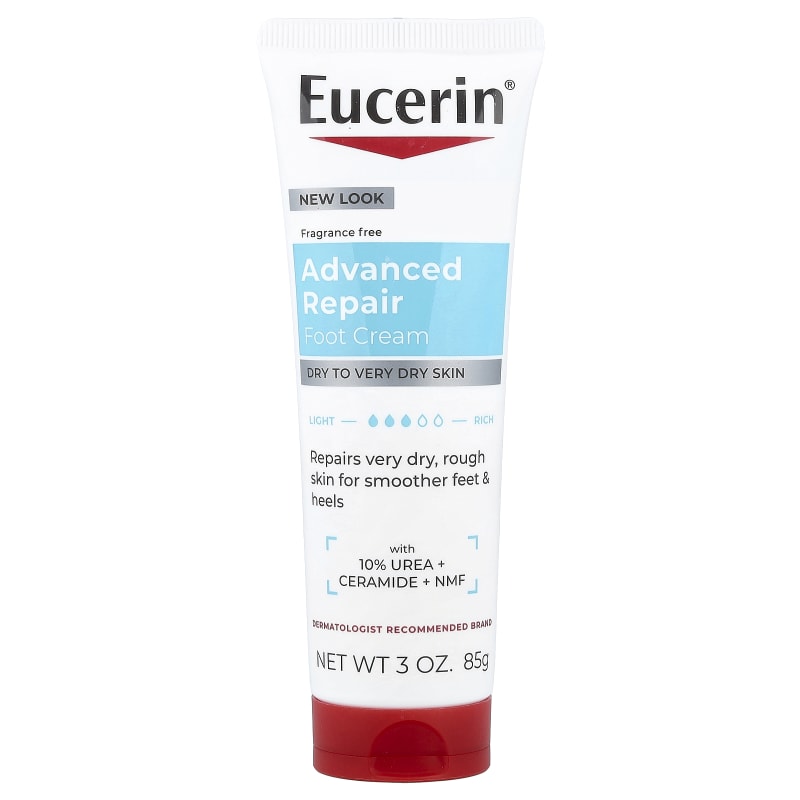 Advanced Repair Foot Creme, Dry to Very Dry Skin, Fragrance Free