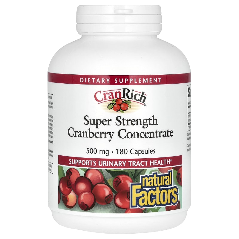 CranRich, Cranberry Concentrate, Super Strength, 500 mg