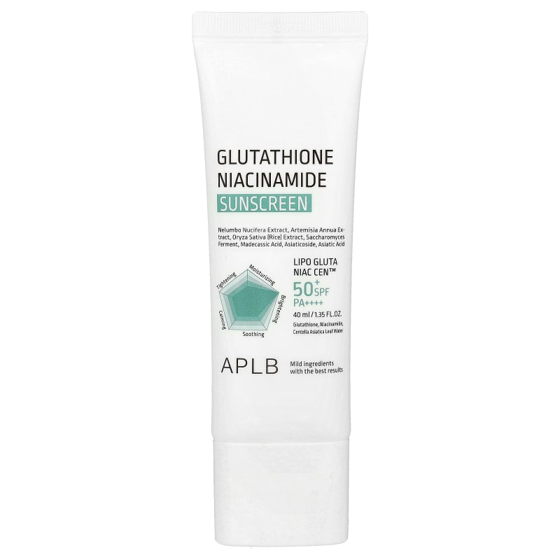 Glutathione Niacinamide, Sunscreen, SPF 50+ PA ++++