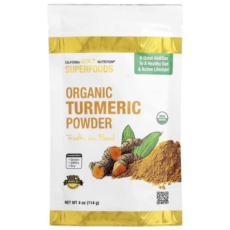 Superfoods, Organic Turmeric Powder