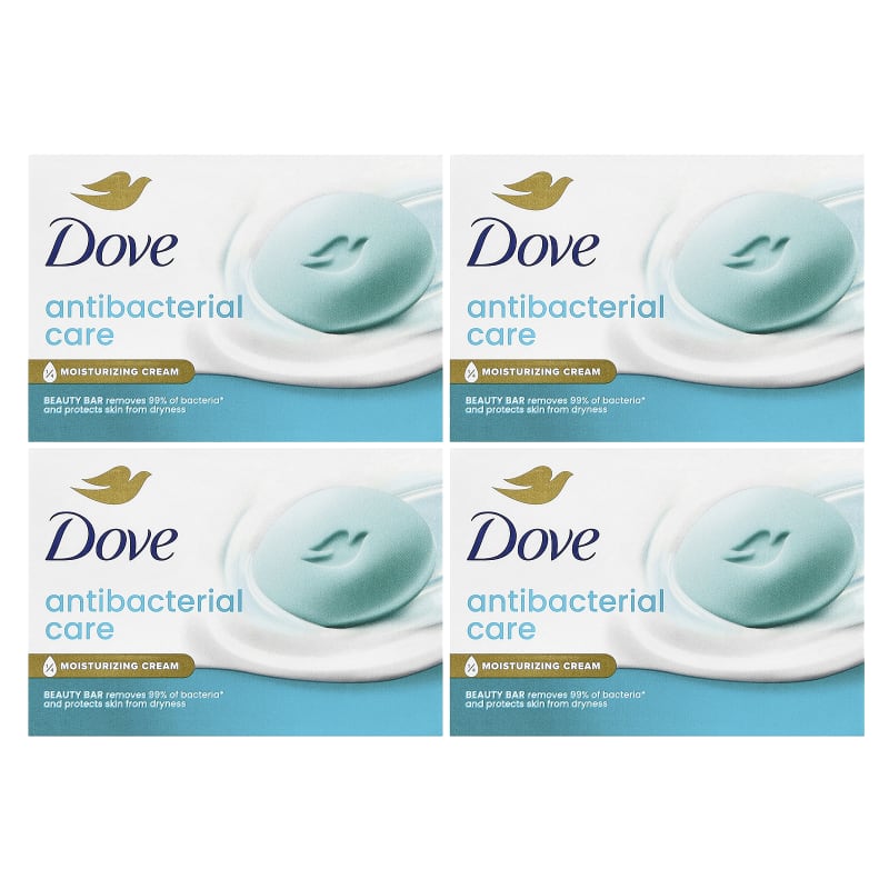 Antibacterial Care Beauty Bar Soap, 3.75 oz (106 g) Each