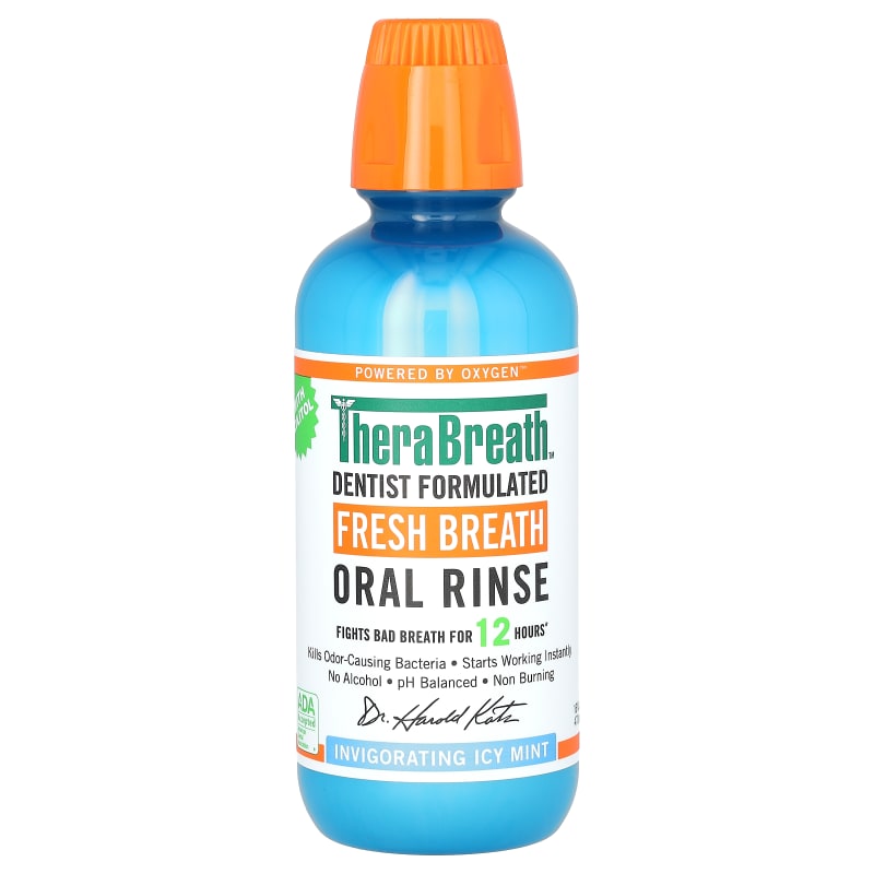 Fresh Breath Oral Rinse, Invigorating Icy Mint
