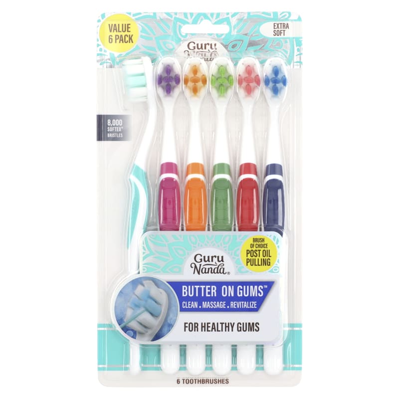 Bristle Toothbrush Multi-Pack, Extra Soft