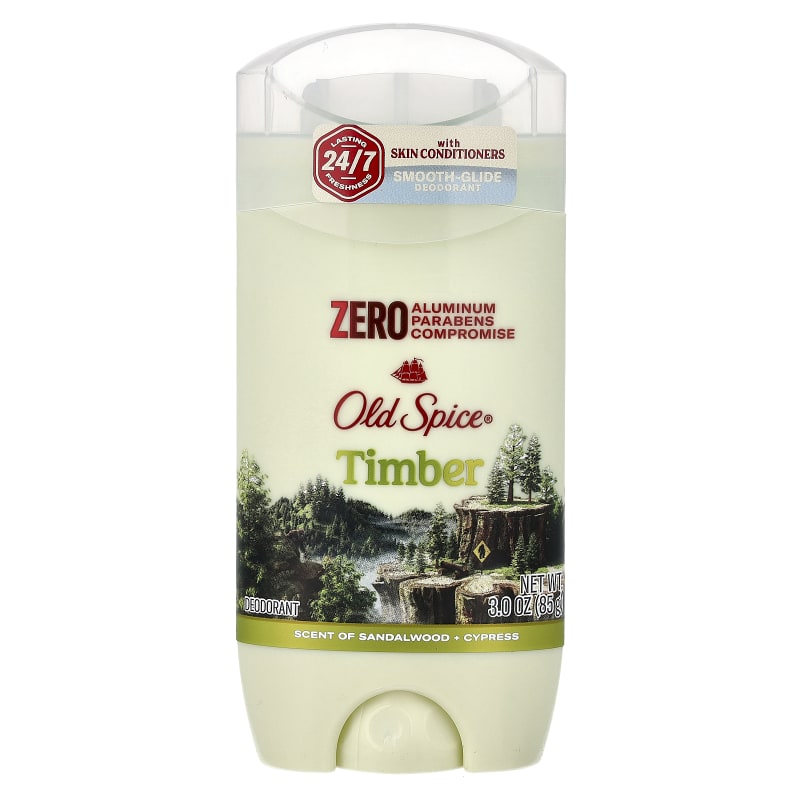 Deodorant, Timber, Sandalwood + Cypress