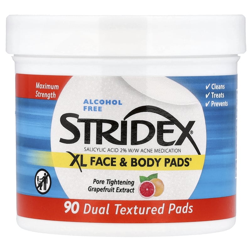 XL Face & Body Pads™, Alcohol Free