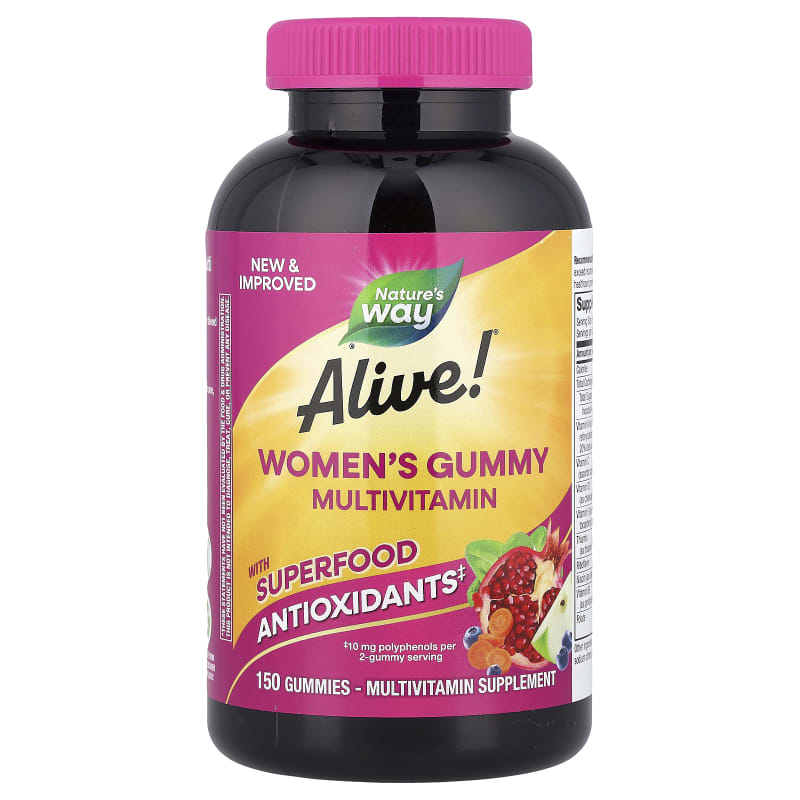 Alive!® Women's Gummy Multivitamin, Mixed Berry