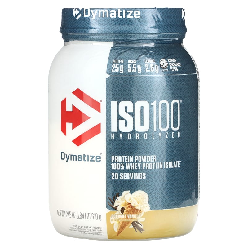 ISO100® Hydrolyzed, 100% Whey Protein Isolate, Gourmet Vanilla
