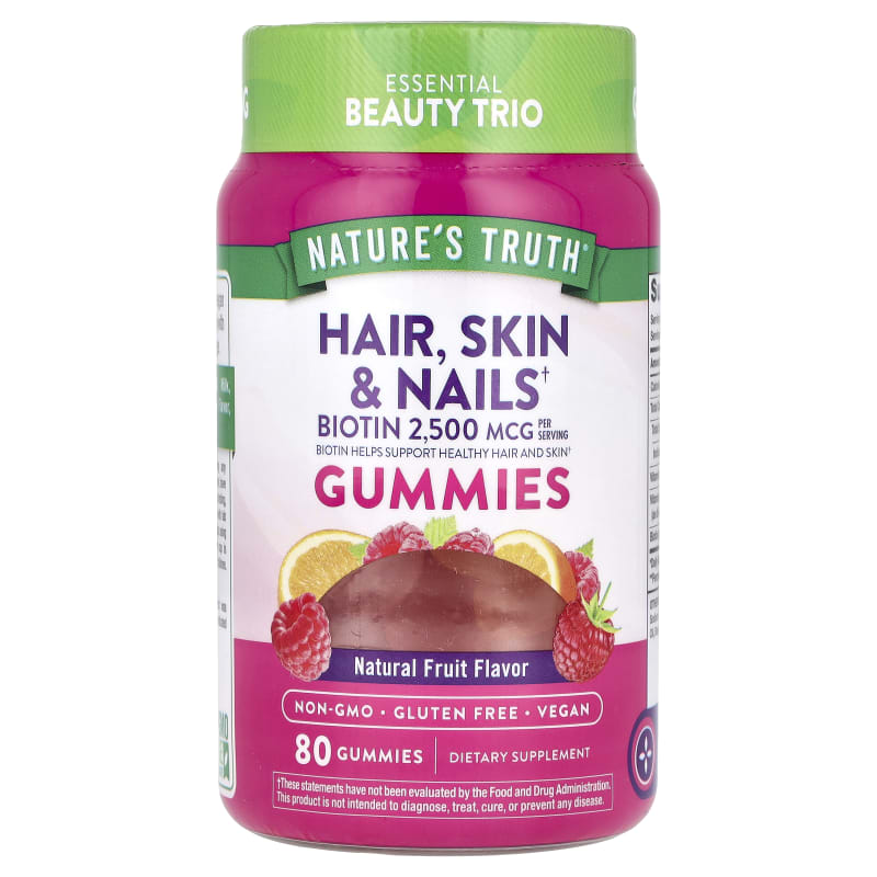 Hair, Skin & Nails, Natural Fruit