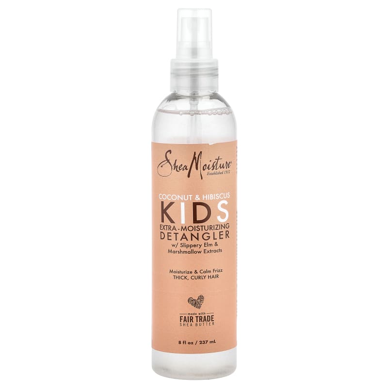 Kids Extra-Moisturizing Detangler, Coconut & Hibiscus