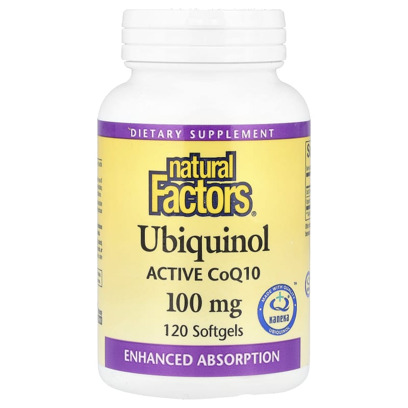 Ubiquinol, Active CoQ10, 100 mg