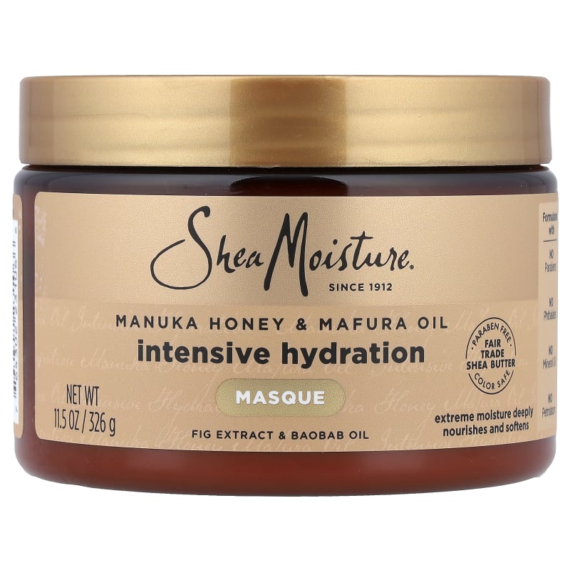 Manuka Honey & Mafura Oil, Intensive Hydration Hair Masque