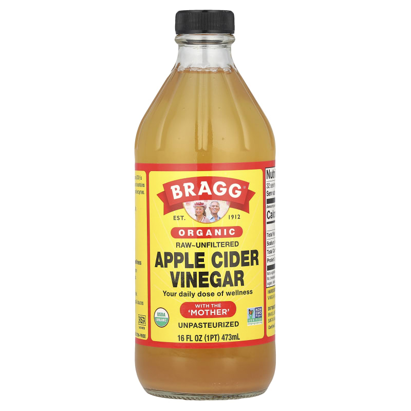 Organic Apple Cider Vinegar with The 'Mother'