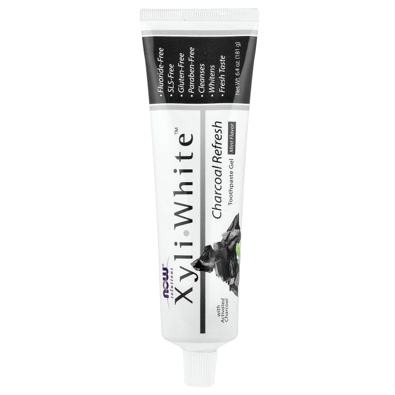 Solutions, XyliWhite™, Charcoal Refresh, Toothpaste Gel, Mint
