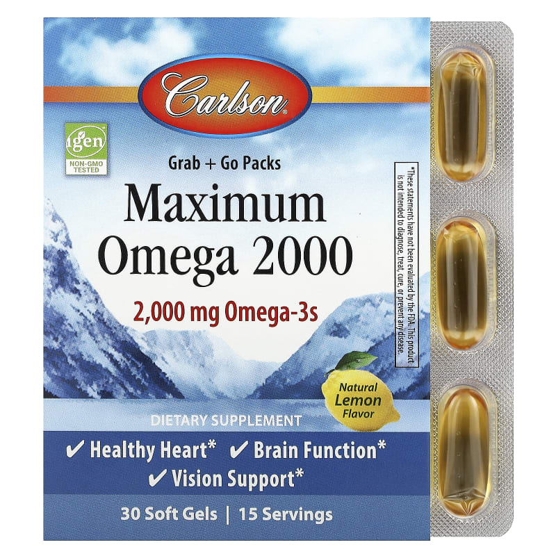 Maximum Omega 2000, Natural Lemon