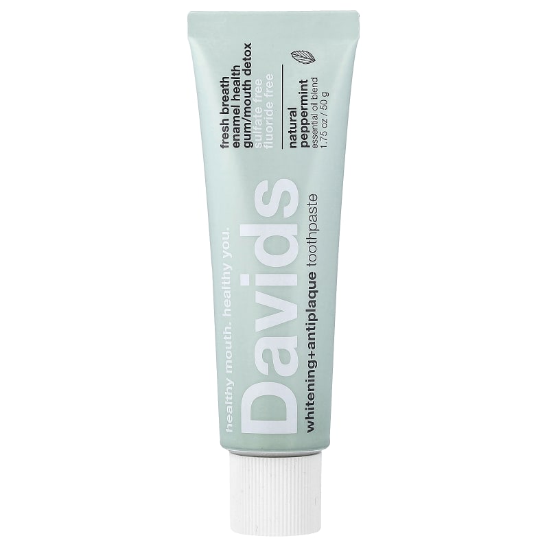 Premium Toothpaste, Whitening Antiplaque, Natural Peppermint