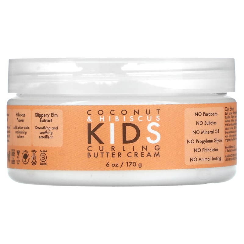 Kids Curling Butter Cream, Coconut & Hibiscus
